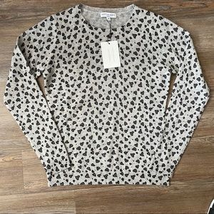 NWT Scott & Scott London Cashmere Hearts Sweater